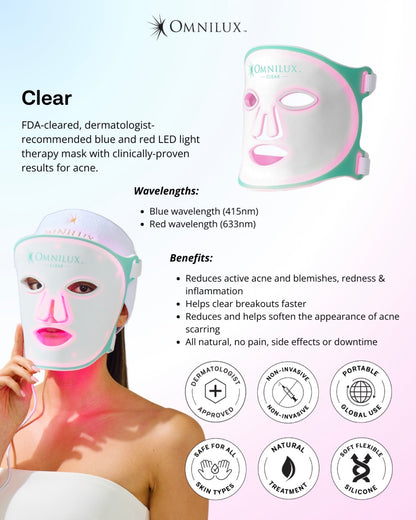 Omnilux LED Light Therapy + Soul Skin® Serum Ritual | Preorder