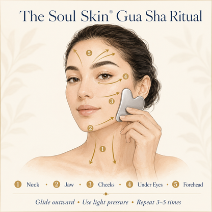 Soul Skin® Stainless Steel Ritual Gua Sha